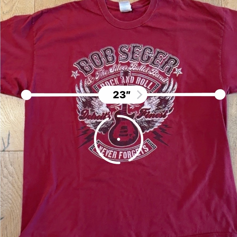 Bob Seger Rock and Roll Graphic Tee - vintage band t-shirt - Picture 3 of 5